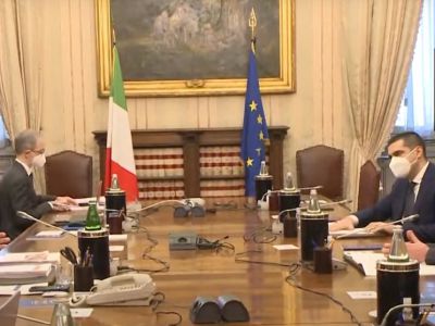Consultazioni: Bonaccini incontra il Presidente Draghi 10.02.2021